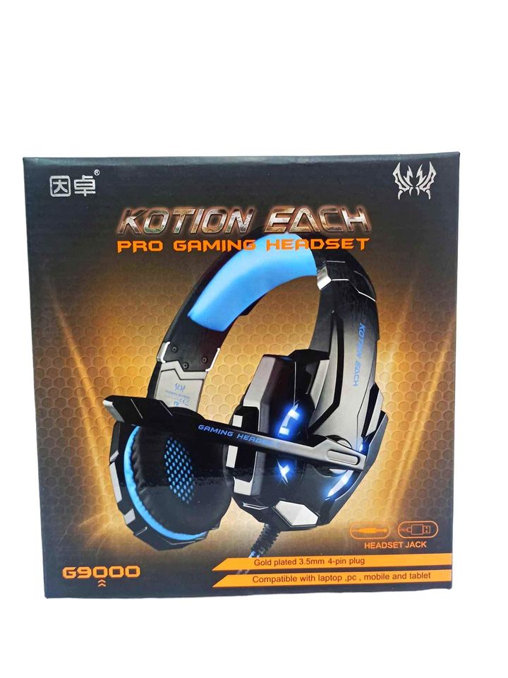 Diadema Gamer Profesional con RGB y Sonido Surround