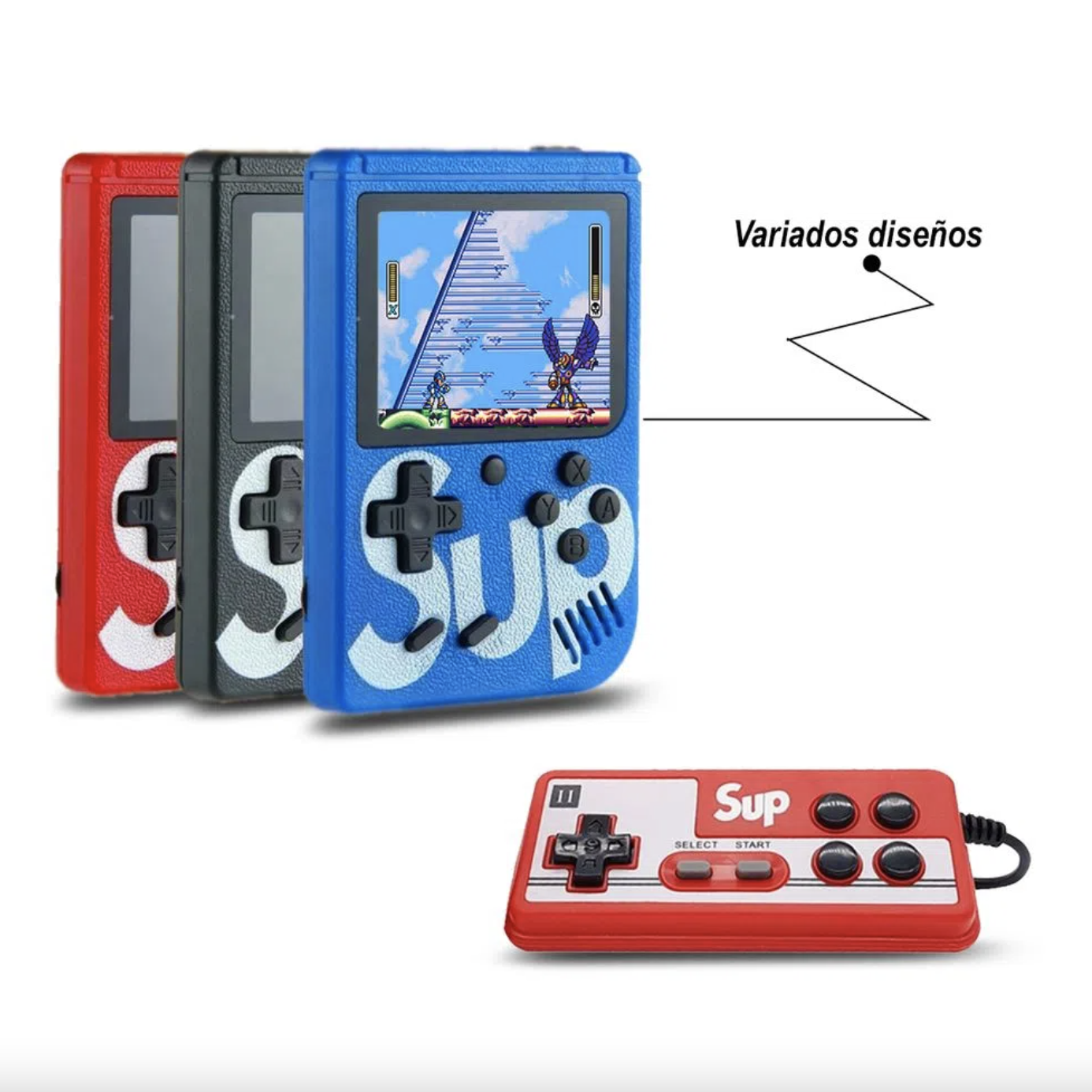 MINI CONSOLA RETRO 400 JUEGOS GAMEBOY