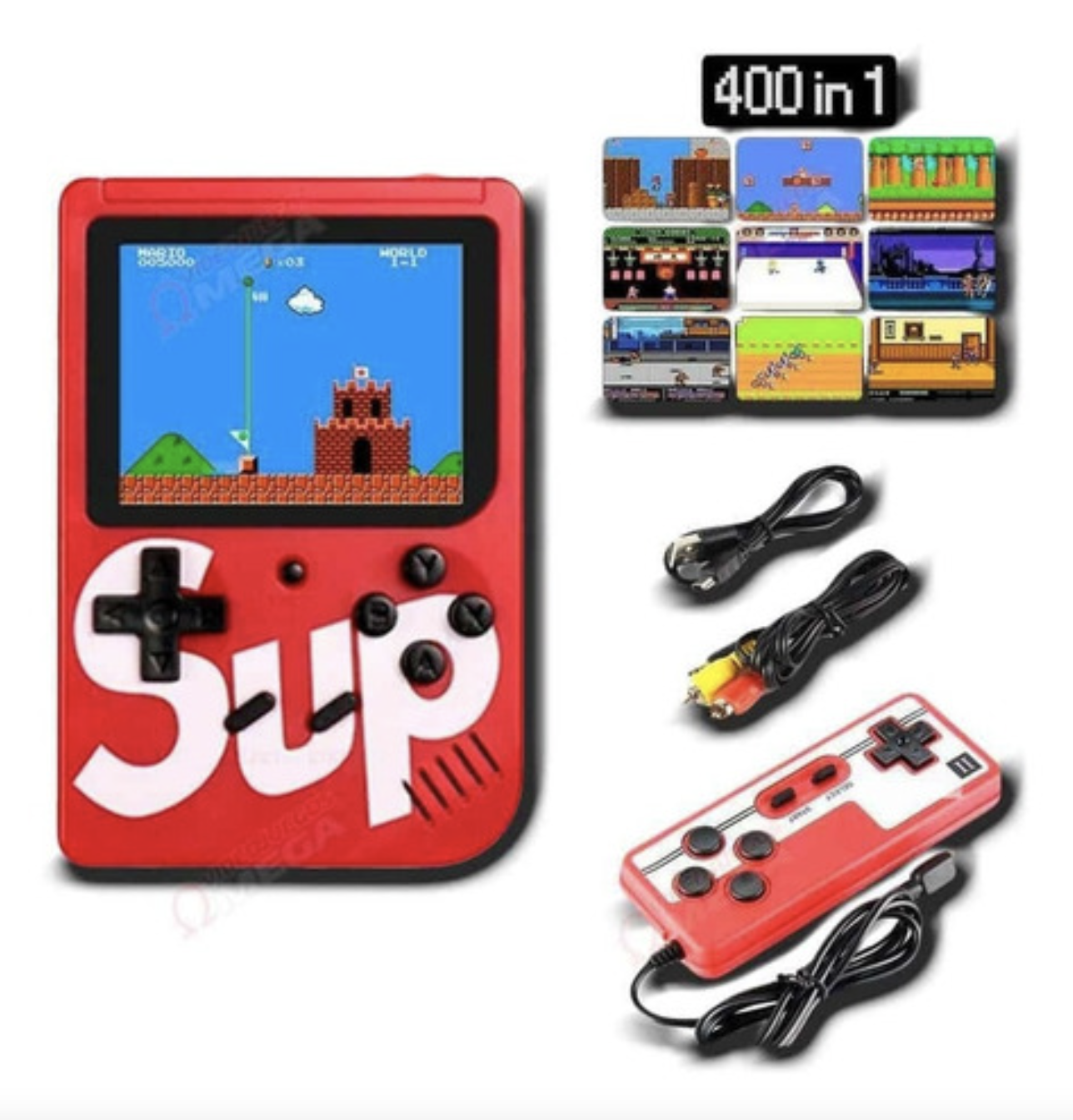 MINI CONSOLA RETRO 400 JUEGOS GAMEBOY